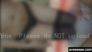 Chinese housewife with black stocking great fuck