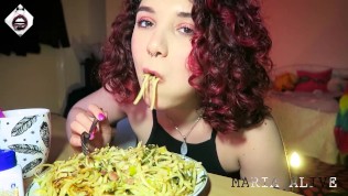 ♥ ♡ ♥ CHINESE FOODN STUFFING 3000 CAL clips4sale/105714 ♥ ♡ ♥