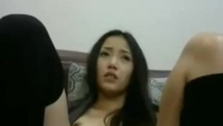 young chinese girl fingering on cam Asianhard