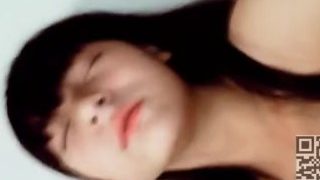 young chinese teen masturbates and squirts