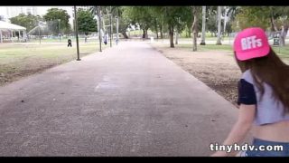 Petite tiny girl drilled Monica Rise 91