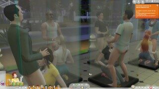 Sims 4:Transparent Shower X Temptation Jeans X Clothed Sex X 10P – Part 1