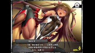 水着姿の美少女と騎乗位SEX 「雷撃の対魔忍」水城　ゆきかぜ