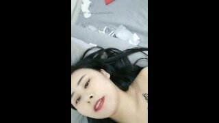 Egirl fucks a pizza delivery guy in her room (roleplay) , 小奶猫, 直播