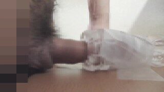 【女性向け　ASMR】ショタボが囁いてくちゅくちゅして挿入する。日本人デカチンの透明オナホ射精。